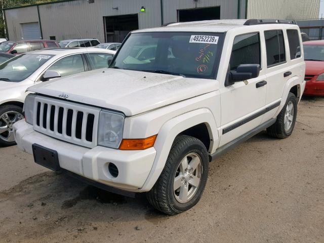 1J8HG48K46C200150 - 2006 JEEP COMMANDER 白色 照片 2