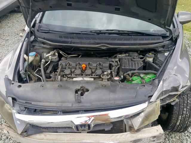 2HGFA16669H327540 - 2009 HONDA CIVIC LX-S 灰色 照片 7