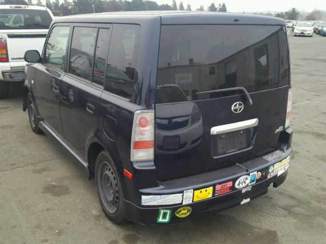 JTLKT334064070197 - 2006 TOYOTA SCION XB Көк фото 3