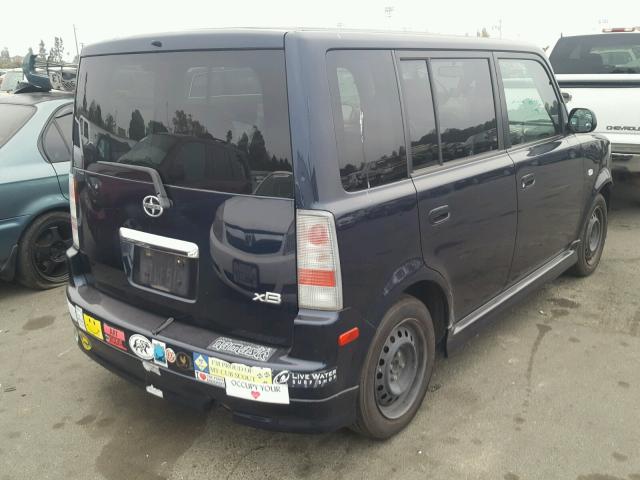 JTLKT334064070197 - 2006 TOYOTA SCION XB Көк фото 4