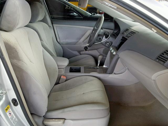 4T1BE46K57U678431 - 2007 TOYOTA CAMRY CE SILVER photo 5