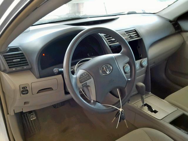 4T1BE46K57U678431 - 2007 TOYOTA CAMRY CE SILVER photo 9