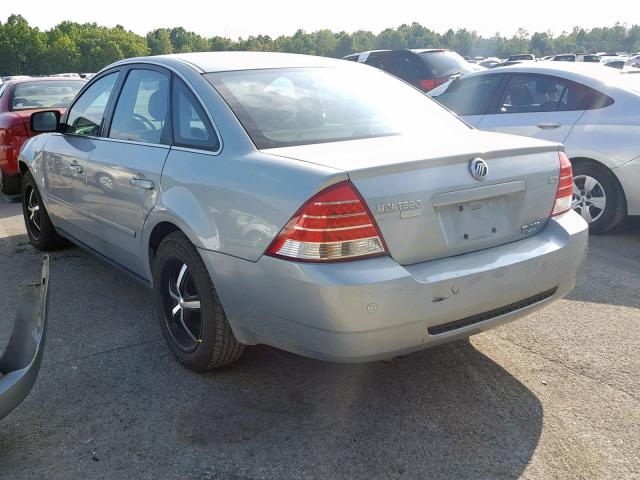 1MEFM43146G606670 - 2006 MERCURY MONTEGO PR ვერცხლისფერი ფოტო 3