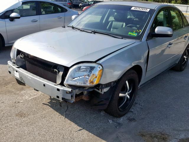 1MEFM43146G606670 - 2006 MERCURY MONTEGO PR ვერცხლისფერი ფოტო 9