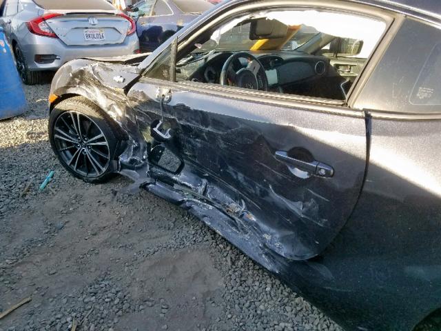 JF1ZNAA15G8708641 - 2016 TOYOTA SCION FR-S CHARCOAL photo 10