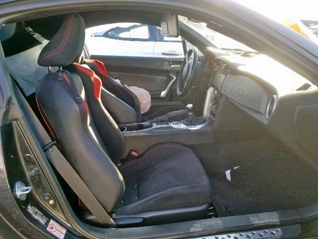 JF1ZNAA15G8708641 - 2016 TOYOTA SCION FR-S CHARCOAL photo 5