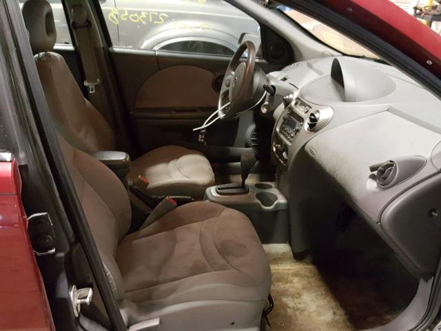 1G8AJ54F34Z231371 - 2004 SATURN ION LEVEL MAROON photo 5