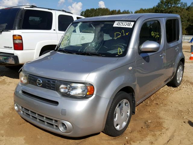 JN8AZ2KR0AT166072 - 2010 NISSAN CUBE BASE SILVER photo 2