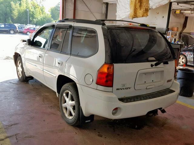 1GKDT13S382119192 - 2008 GMC ENVOY WHITE photo 3