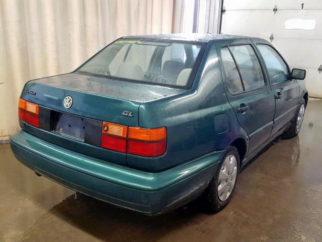 3VWRA81H7TM010207 - 1996 VOLKSWAGEN JETTA GL GREEN photo 4