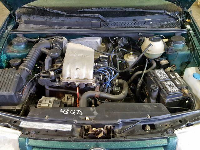 3VWRA81H7TM010207 - 1996 VOLKSWAGEN JETTA GL GREEN photo 7