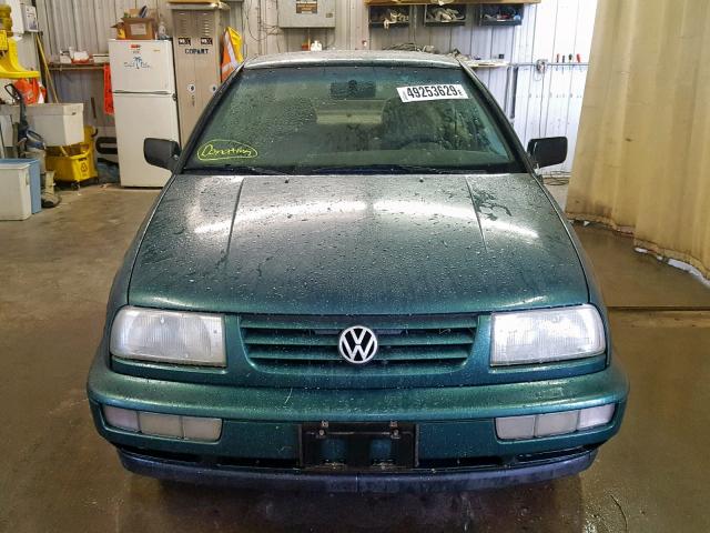 3VWRA81H7TM010207 - 1996 VOLKSWAGEN JETTA GL GREEN photo 9