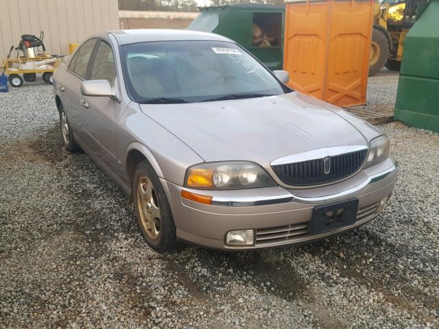 1LNHM87A21Y721164 - 2001 LINCOLN LS GOLD photo 1