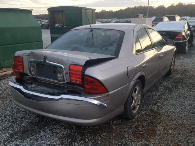 1LNHM87A21Y721164 - 2001 LINCOLN LS GOLD photo 4