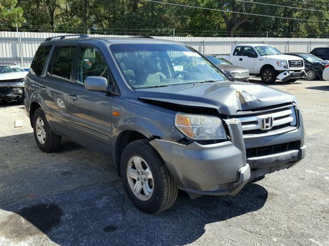 5FNYF282X8B023575 - 2008 HONDA PILOT VP GRAY photo 1