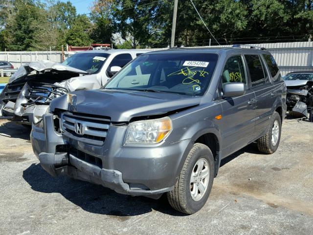 5FNYF282X8B023575 - 2008 HONDA PILOT VP GRAY photo 2