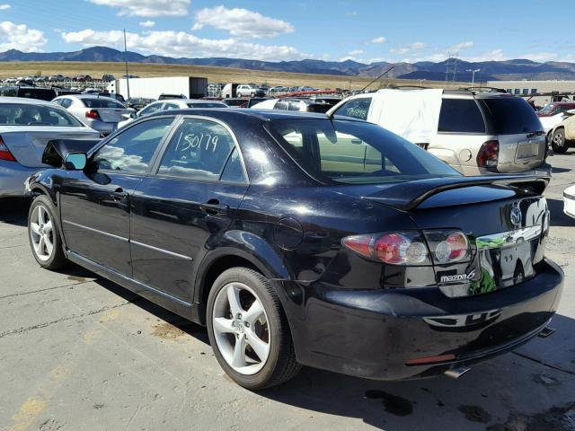 1YVHP80C575M63542 - 2007 MAZDA MAZDA6 BLACK photo 3