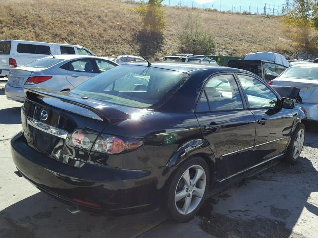 1YVHP80C575M63542 - 2007 MAZDA MAZDA6 BLACK photo 4