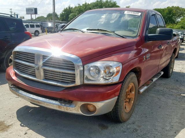 3D7KR28A38G114613 - 2008 DODGE RAM 2500 S წითელი ფოტო 2
