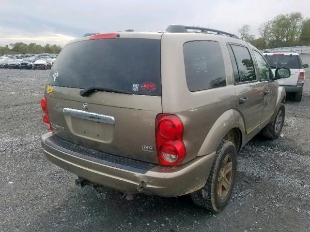 1D8HB58D05F615574 - 2005 DODGE DURANGO LI GOLD photo 4