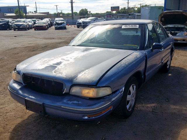 1G4HP52K5WH454549 - 1998 BUICK LESABRE CU BLUE photo 2