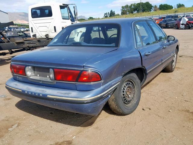 1G4HP52K5WH454549 - 1998 BUICK LESABRE CU BLUE photo 4