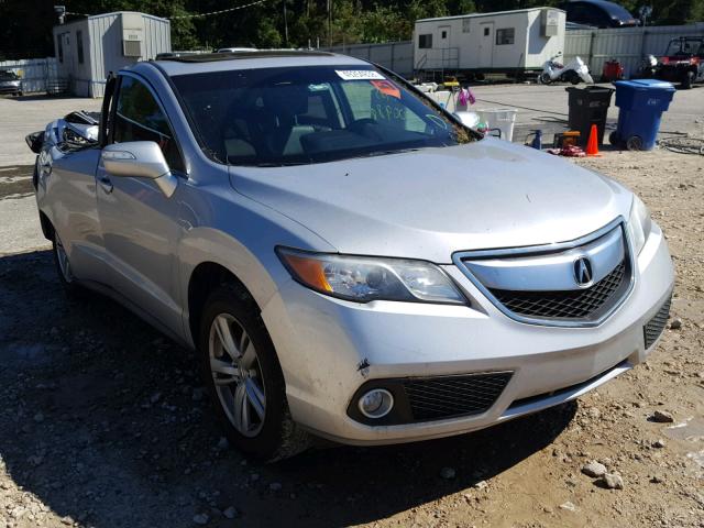 5J8TB3H51DL000345 - 2013 ACURA RDX TECHNO SILVER photo 1