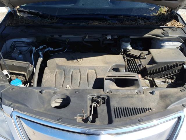 5J8TB3H51DL000345 - 2013 ACURA RDX TECHNO SILVER photo 7