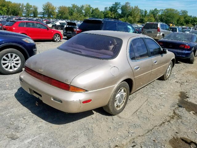 JNKAY21D3SM214274 - 1995 INFINITI J30 TAN photo 4