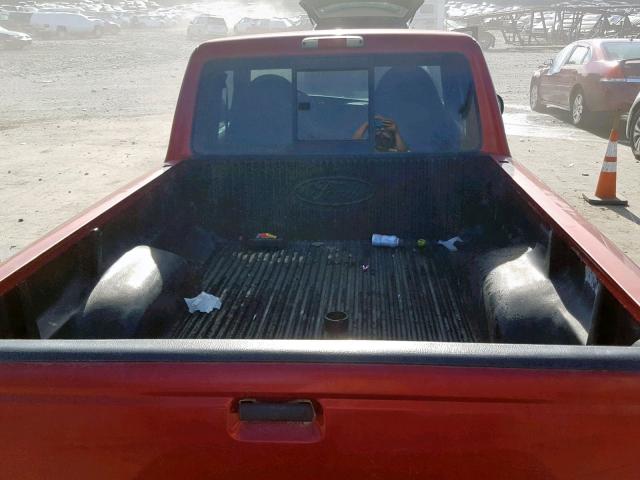 1FTYR14V22TA66393 - 2002 FORD RANGER SUP RED photo 9