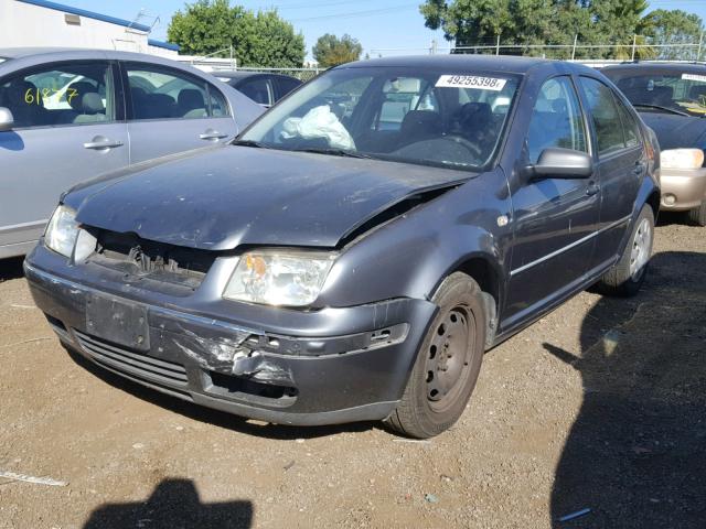 3VWRA69M64M018595 - 2004 VOLKSWAGEN JETTA GL CHARCOAL photo 2