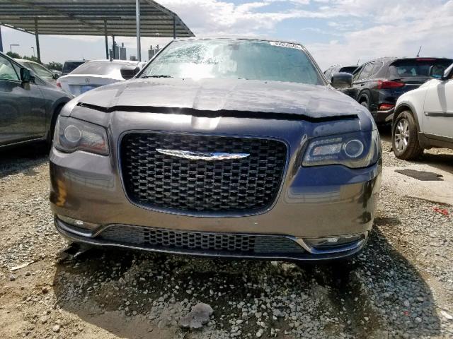 2C3CCABG0FH780742 - 2015 CHRYSLER 300 S GRAY photo 9