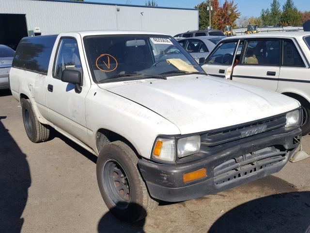 JT4RN81A3M0064814 - 1991 TOYOTA PICKUP 1/2 WHITE photo 1