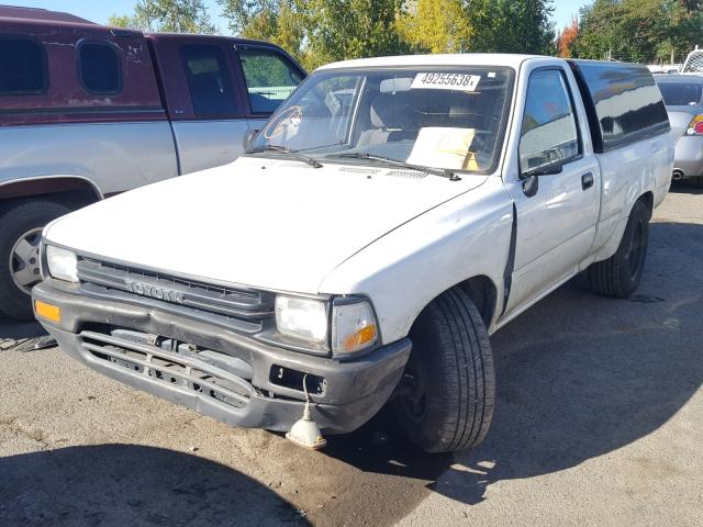 JT4RN81A3M0064814 - 1991 TOYOTA PICKUP 1/2 WHITE photo 2