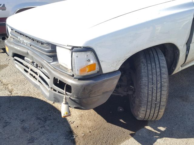 JT4RN81A3M0064814 - 1991 TOYOTA PICKUP 1/2 WHITE photo 9