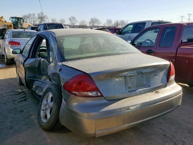 1FAFP55U94G177566 - 2004 FORD TAURUS SES SILVER photo 3