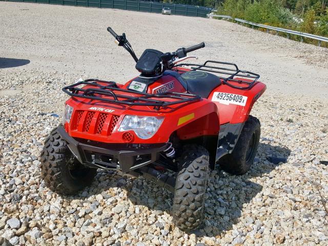 4UF17ATV5HT210643 - 2017 ARCTIC CAT ATV 500 RED photo 2