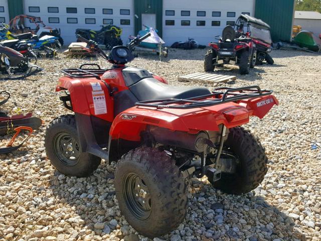 4UF17ATV5HT210643 - 2017 ARCTIC CAT ATV 500 RED photo 3