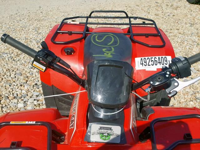 4UF17ATV5HT210643 - 2017 ARCTIC CAT ATV 500 RED photo 6