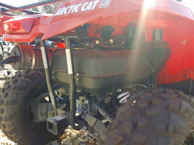 4UF17ATV5HT210643 - 2017 ARCTIC CAT ATV 500 RED photo 7