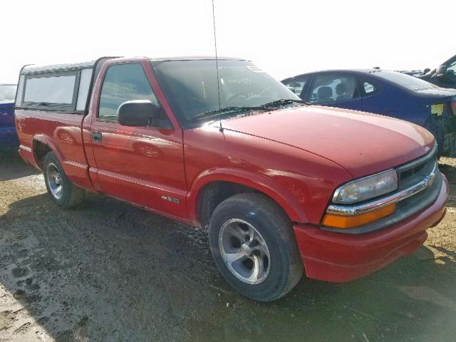 1GCCS145918223109 - 2001 CHEVROLET S TRUCK S1 RED photo 1