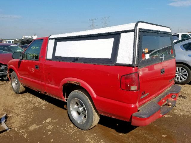 1GCCS145918223109 - 2001 CHEVROLET S TRUCK S1 RED photo 3