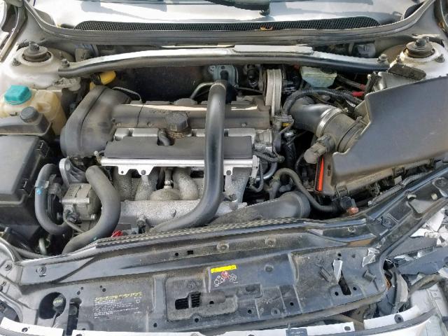 YV1RH592X82677813 - 2008 VOLVO S60 2.5T SILVER photo 7