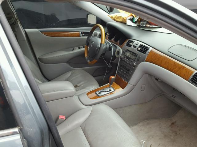 JTHBA30G165170429 - 2006 LEXUS ES 330 GRAY photo 5