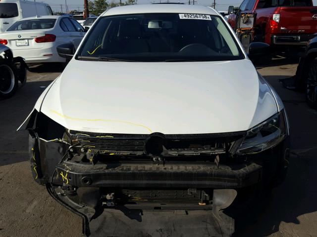 3VW2K7AJ7CM465649 - 2012 VOLKSWAGEN JETTA BASE WHITE photo 9