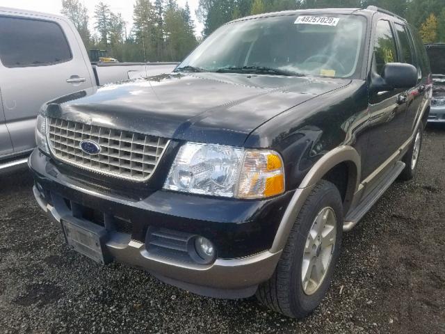 1FMDU84W63ZA16993 - 2003 FORD EXPLORER E BLACK photo 2