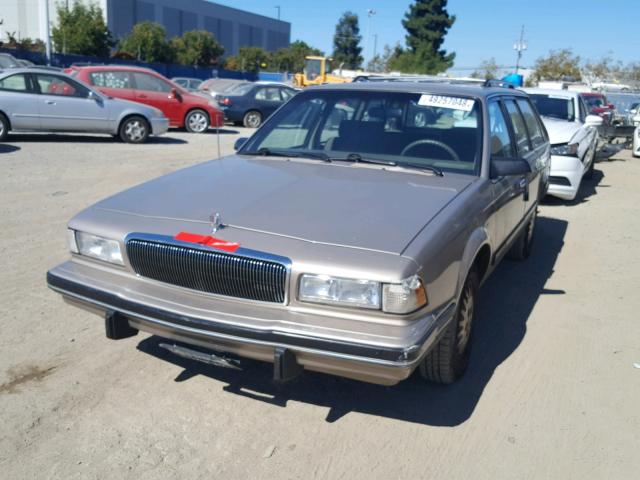 1G4AG85M2T6483286 - 1996 BUICK CENTURY SP TAN photo 2