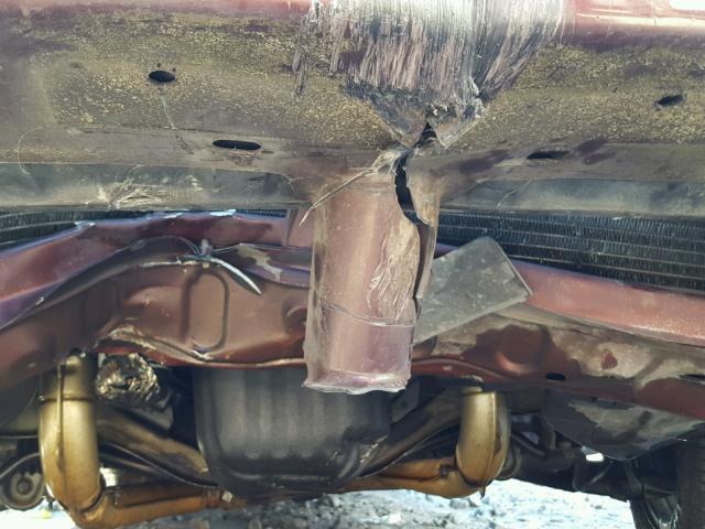 4S3BK435XX7302110 - 1999 SUBARU LEGACY L MAROON photo 9