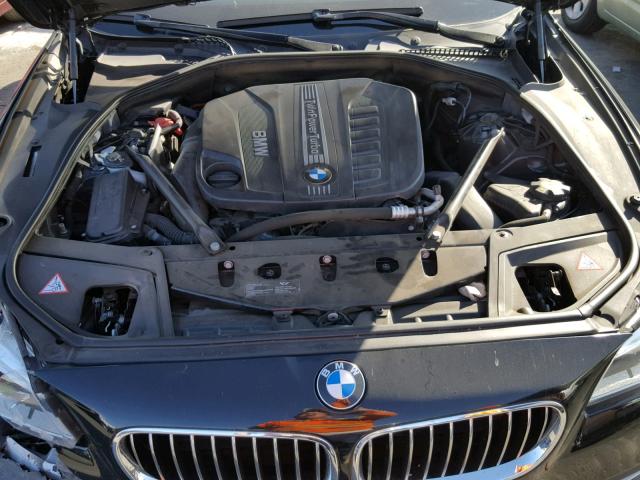 WBAXA5C5XED690580 - 2014 BMW 535 D BLACK photo 7