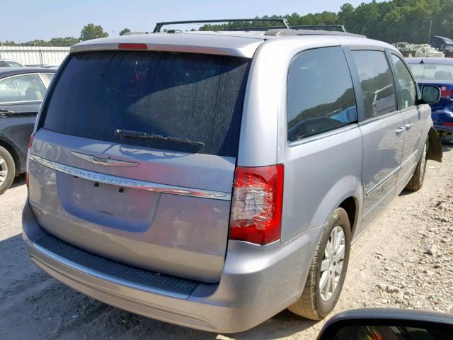 2C4RC1BG7ER403128 - 2014 CHRYSLER TOWN & COU SILVER photo 4